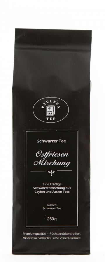 Geschenkkarton mit Magnetverschluss: 250g Earl Grey und 250g Ostfriesenmischung